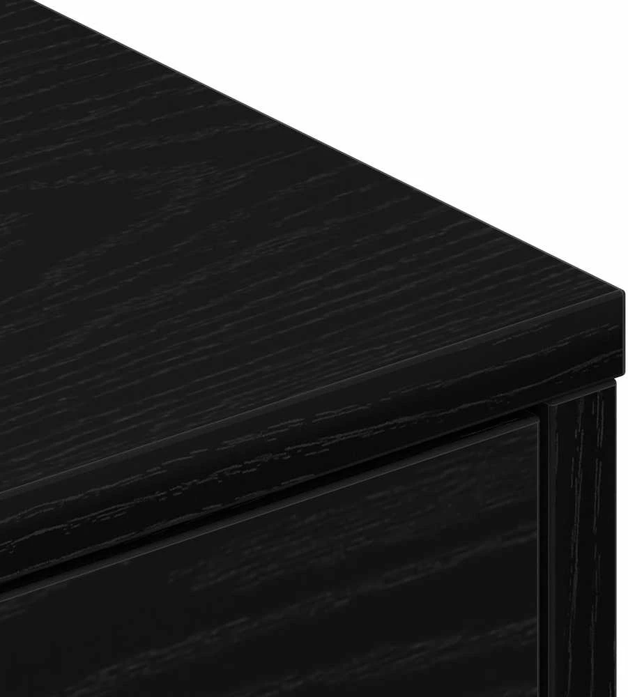 TV staliukas Televizoriaus spintelė 80 x 34 x 36 cm Juodas ąžuolas
