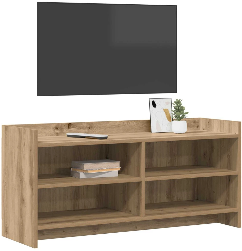 TV staliukas Televizoriaus spintelė 100 x 33 x 47 cm Artisano ąžuolo