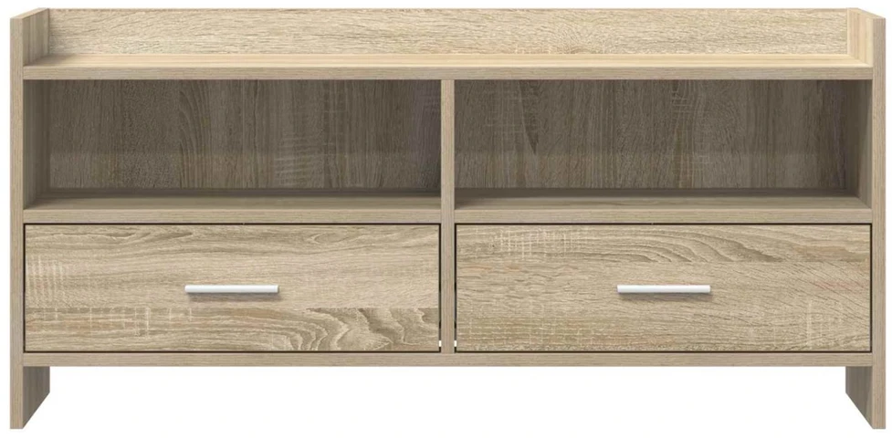TV staliukas Televizoriaus spintelė 100 x 33 x 47 cm Sonoma ąžuolas