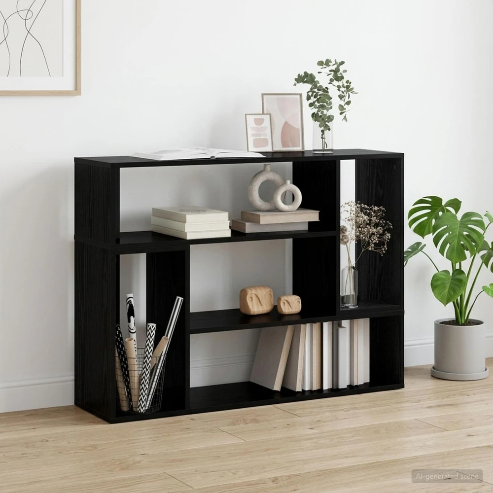 TV staliukas Televizoriaus spintelė 100 x 30 x 50 cm Juodojo ąžuolo