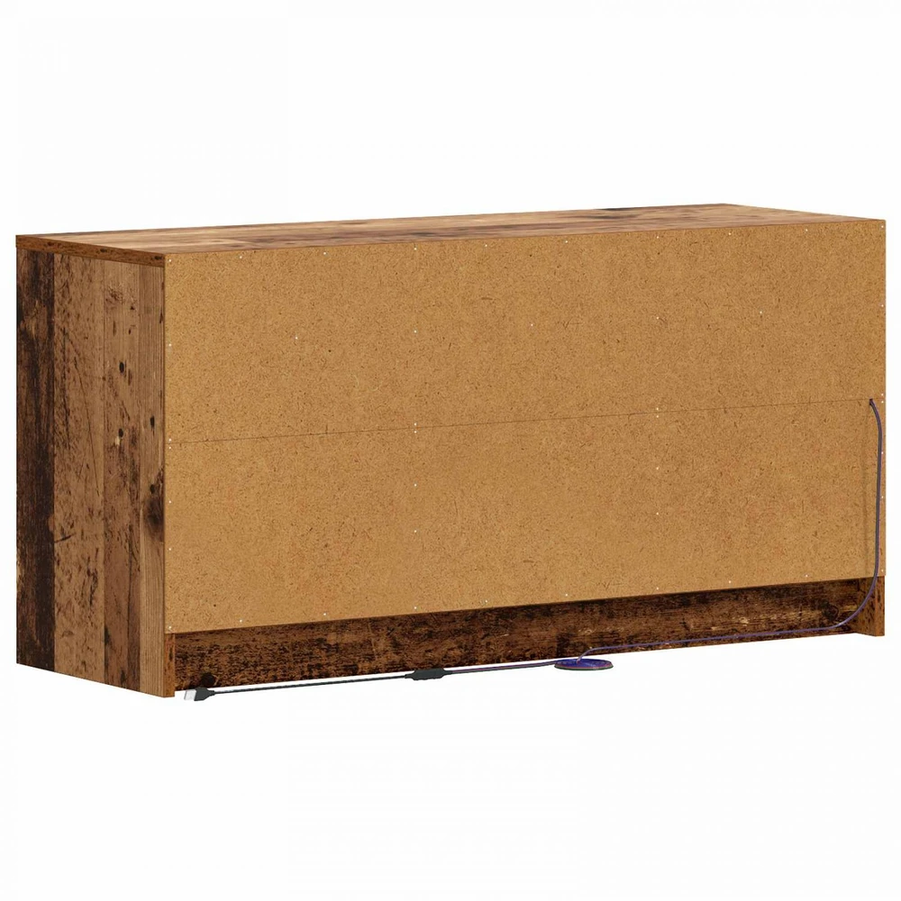 TV staliukas Televizoriaus spintelė 100 x 34 x 50 cm Sendintos medienos