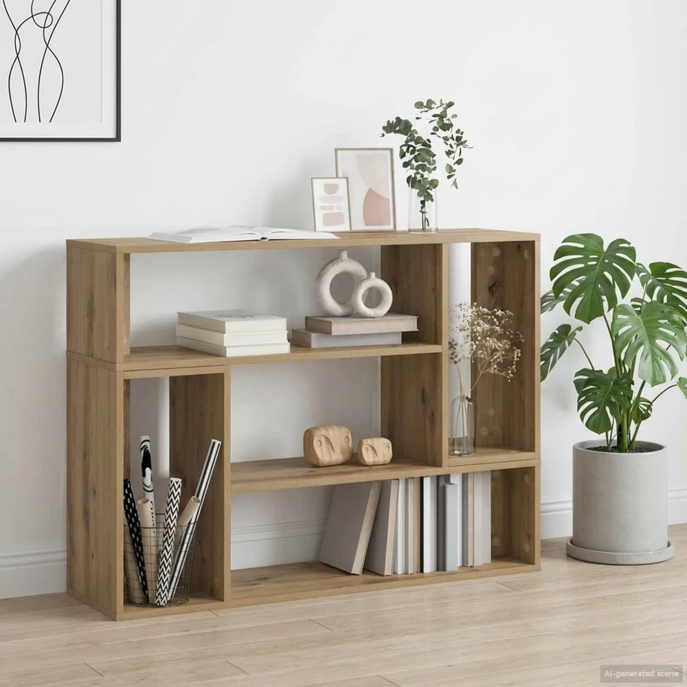 TV staliukas Televizoriaus spintelė 100 x 30 x 50 cm Artisano ąžuolo