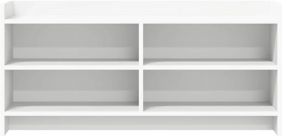 TV staliukas Televizoriaus spintelė 100 x 33 x 47 cm Balta Apdirbta mediena