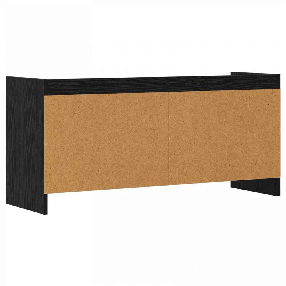 TV staliukas Televizoriaus spintelė 100 x 33 x 47 cm Juodojo ąžuolo