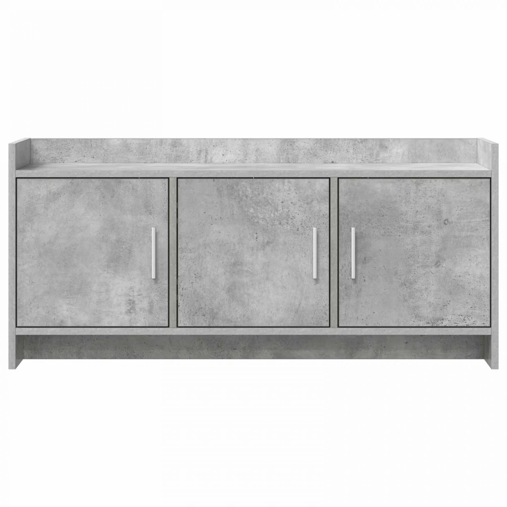 TV staliukas Televizoriaus spintelė 102 x 33 x 47 cm Betono pilka