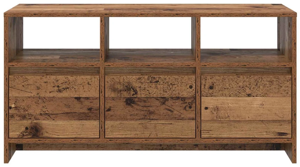 TV staliukas Televizoriaus spintelė 102 x 37,5 x 52,5 cm Ąžuolo mediena