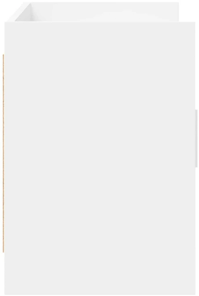 TV staliukas Televizoriaus spintelė 102 x 33 x 47 cm Balta Apdirbta mediena