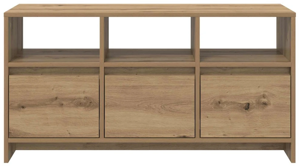 TV staliukas Televizoriaus spintelė 102 x 37,5 x 52,5 cm Artisano ąžuolo