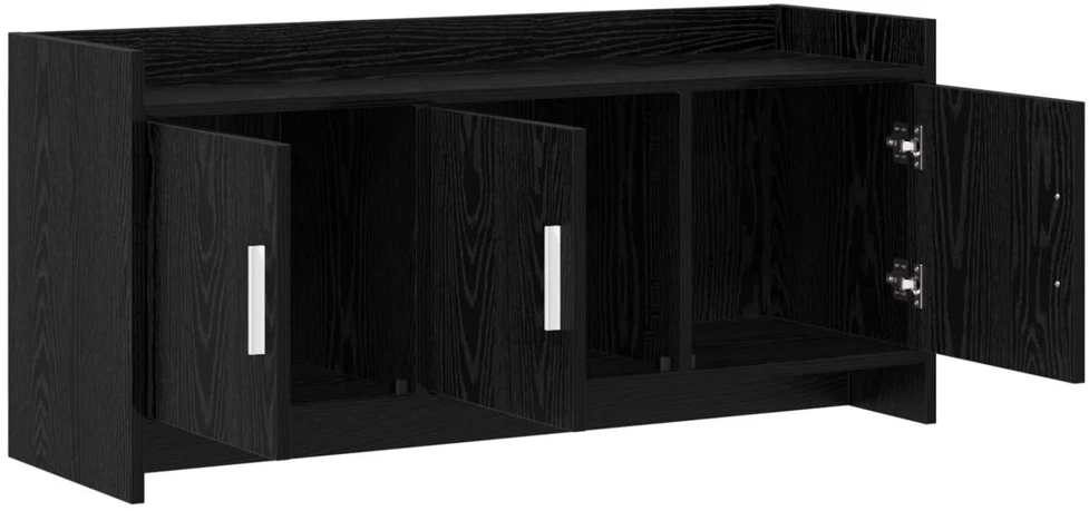 TV staliukas Televizoriaus spintelė 102 x 33 x 47 cm Juodojo ąžuolo