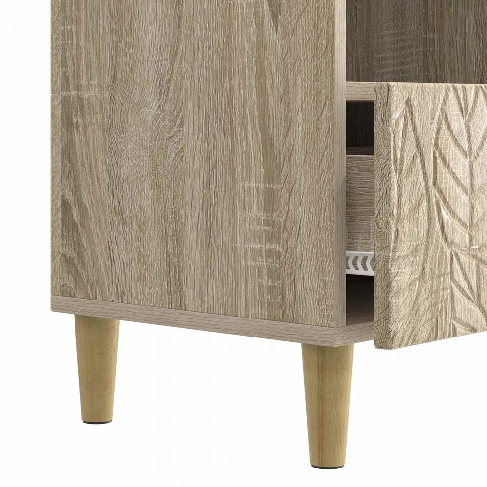 TV staliukas Televizoriaus spintelė 102 x 34,5 x 50 cm Sonoma ąžuolas