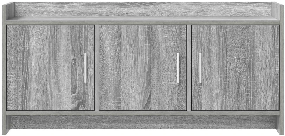 TV staliukas Televizoriaus spintelė 102 x 33 x 47 cm Pilka Sonoma