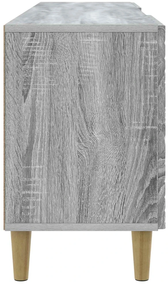 TV staliukas Televizoriaus spintelė 102 x 34,5 x 50 cm Pilka Sonoma
