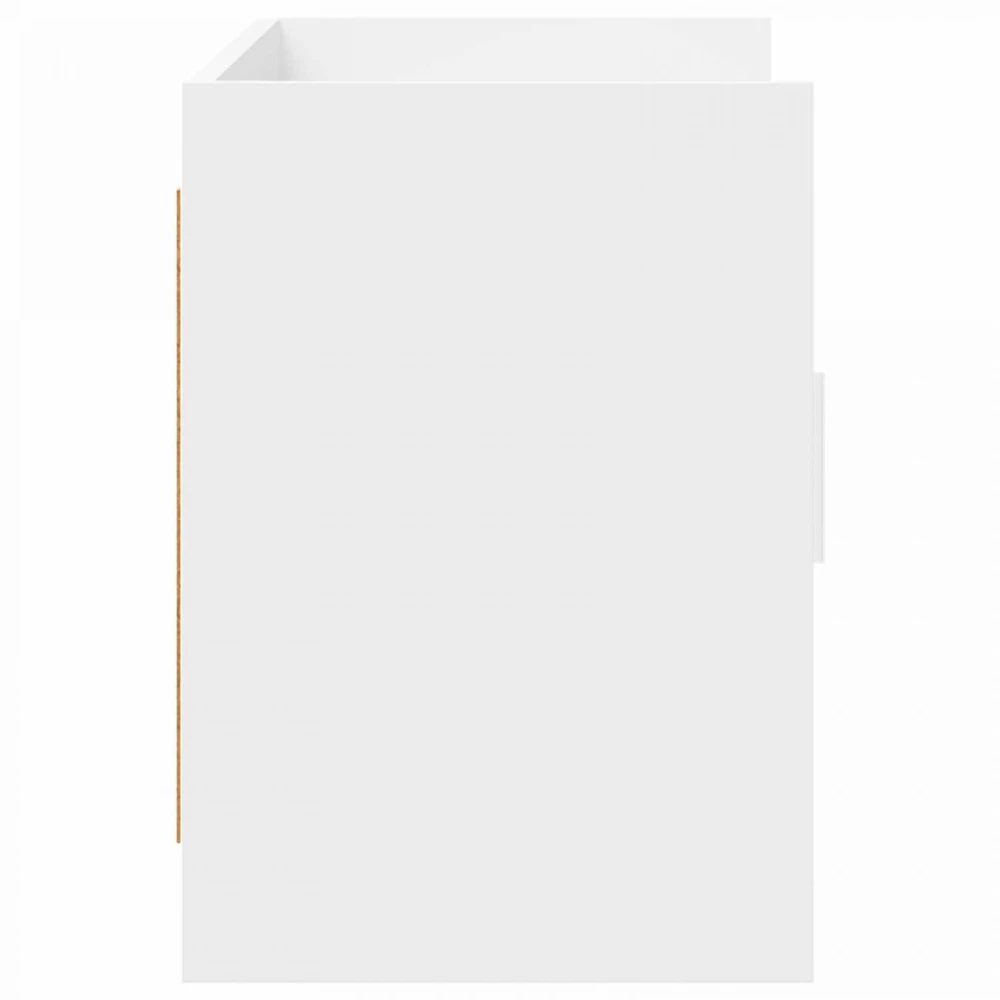 TV staliukas Televizoriaus spintelė 102 x 33 x 47 cm Balta Apdirbta mediena