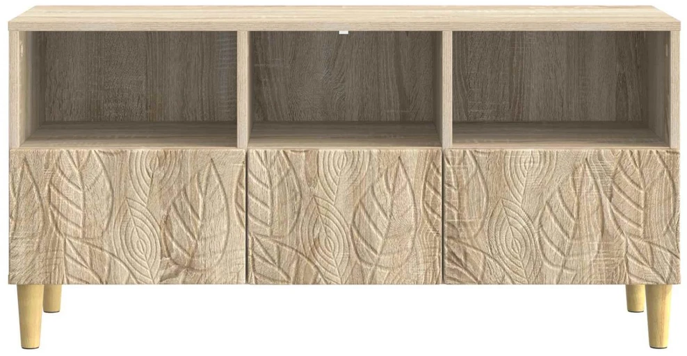 TV staliukas Televizoriaus spintelė 102 x 34,5 x 50 cm Sonoma ąžuolas