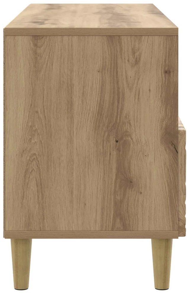 TV staliukas Televizoriaus spintelė 102 x 34,5 x 50 cm Artisano ąžuolo