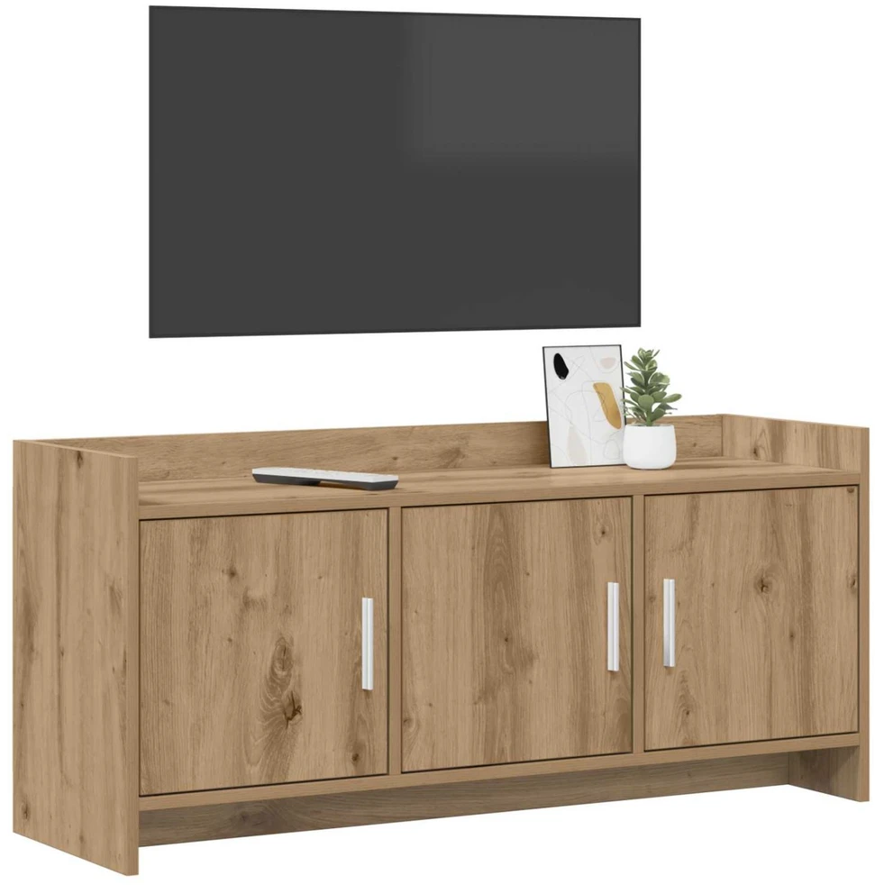 TV staliukas Televizoriaus spintelė 102 x 33 x 47 cm Artisano ąžuolo