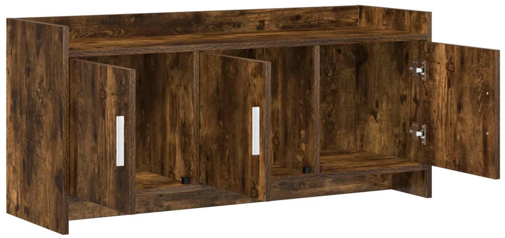 TV staliukas Televizoriaus spintelė 102 x 33 x 47 cm Dūminio ąžuolo