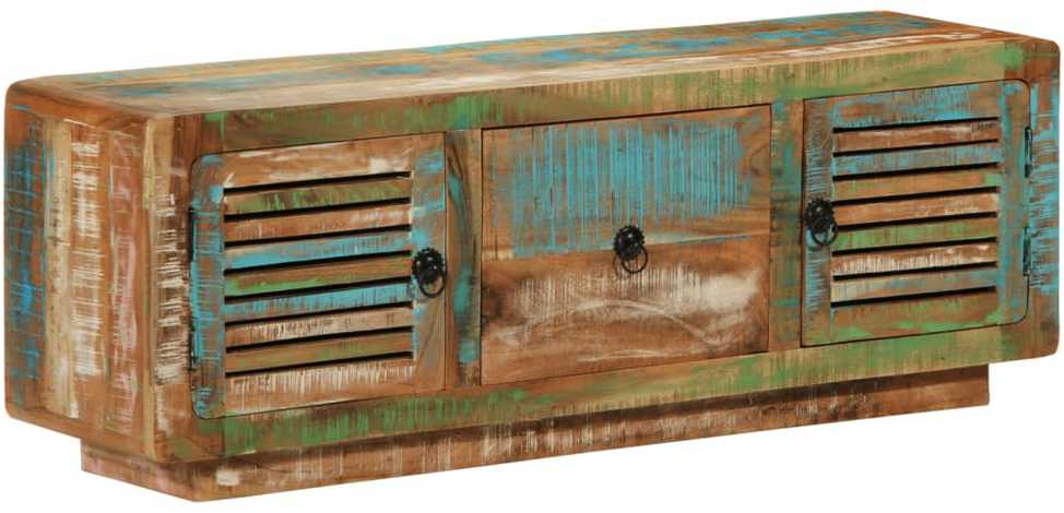 TV staliukas Televizoriaus spintelė, 110x30x40cm, perdirbta mediena