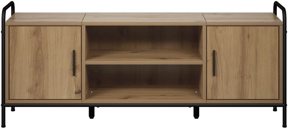 TV staliukas Televizoriaus spintelė 119 x 33 x 50 cm Artisano ąžuolo