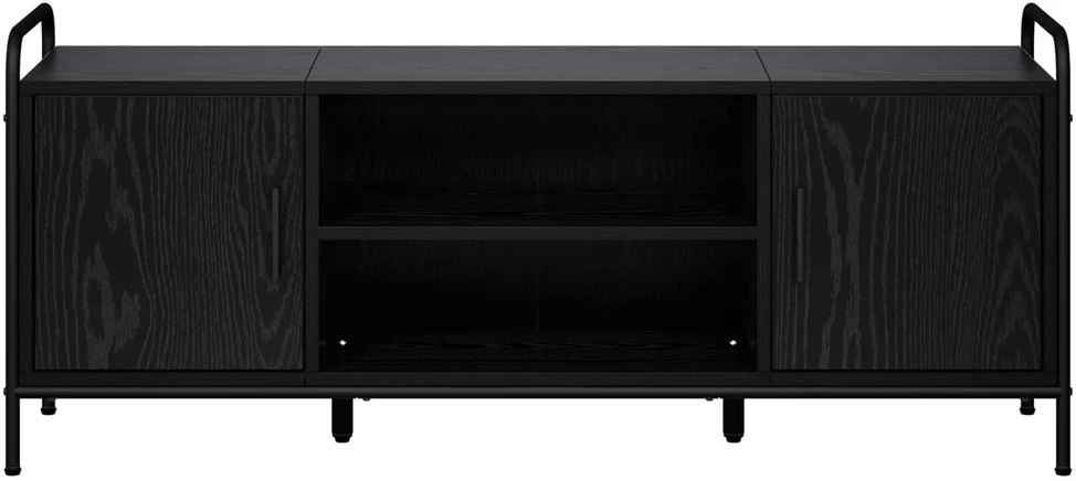 TV staliukas Televizoriaus spintelė 119 x 33 x 50 cm Juodojo ąžuolo