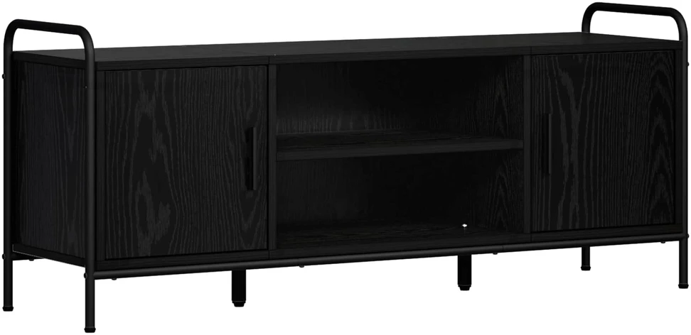 TV staliukas Televizoriaus spintelė 119 x 33 x 50 cm Juodojo ąžuolo