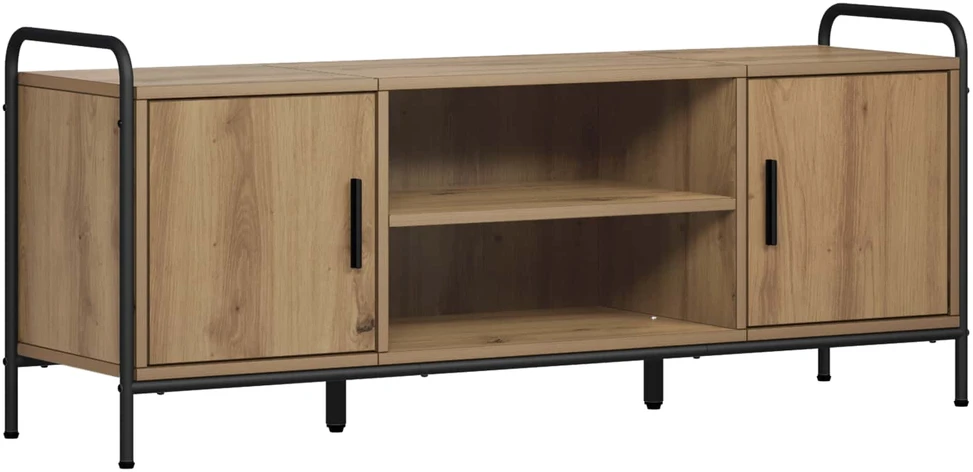TV staliukas Televizoriaus spintelė 119 x 33 x 50 cm Artisano ąžuolo