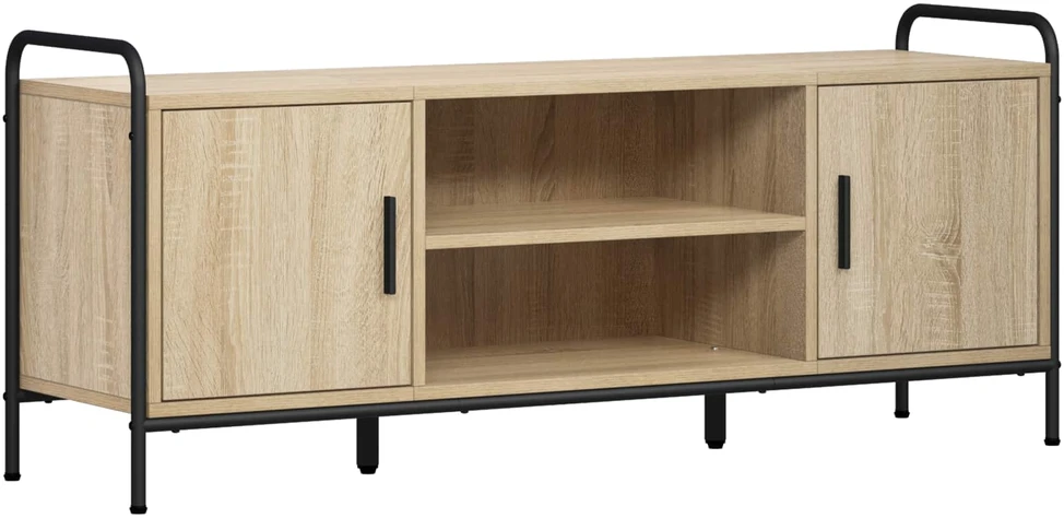 TV staliukas Televizoriaus spintelė 119 x 33 x 50 cm Sonoma ąžuolas
