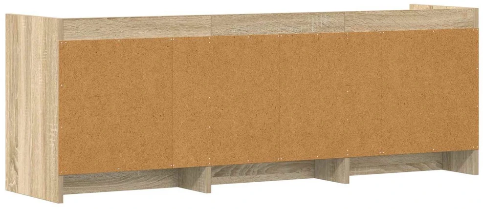 TV staliukas Televizoriaus spintelė 130 x 33 x 47 cm Sonoma ąžuolas