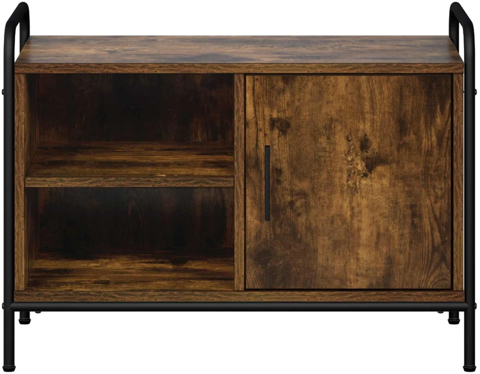 TV staliukas Televizoriaus spintelė 133 x 33 x 50 cm Dūminio ąžuolo