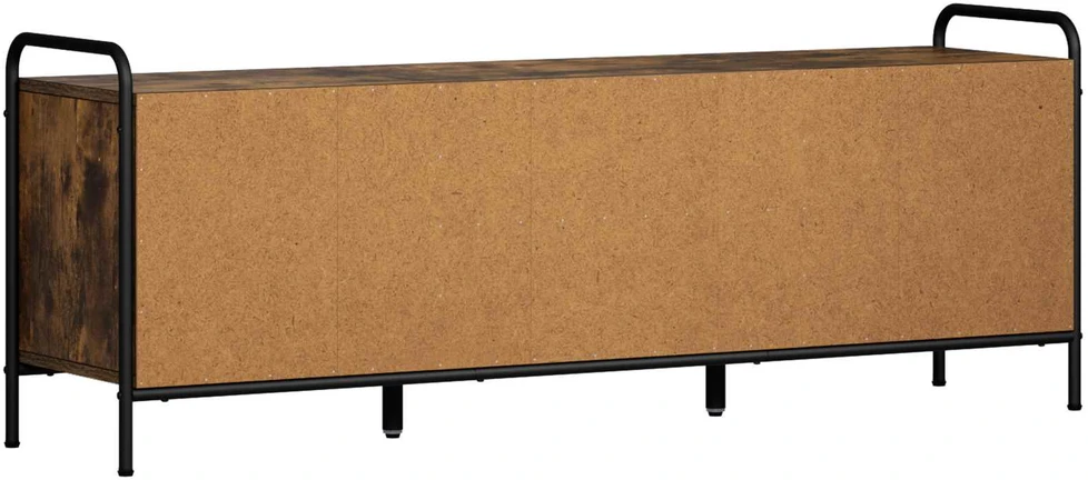 TV staliukas Televizoriaus spintelė 133 x 33 x 50 cm Dūminio ąžuolo