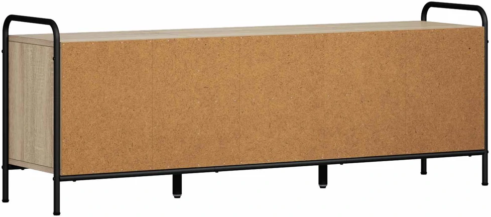 TV staliukas Televizoriaus spintelė 133 x 33 x 50 cm Sonoma ąžuolas