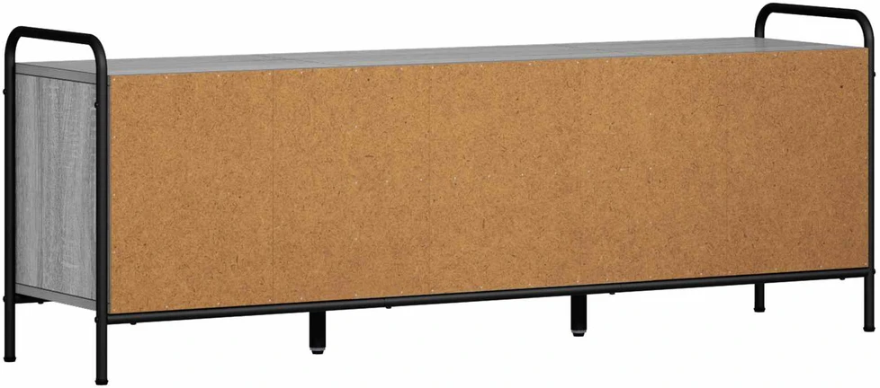 TV staliukas Televizoriaus spintelė 133 x 33 x 50 cm Pilka Sonoma