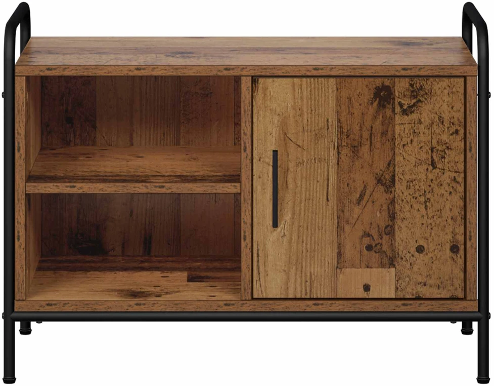 TV staliukas Televizoriaus spintelė 133 x 33 x 50 cm Sendintos medienos