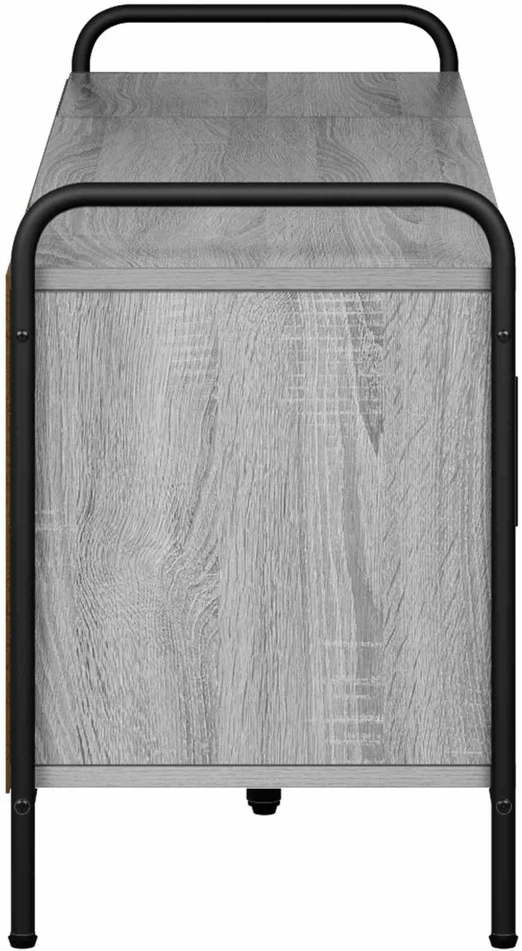 TV staliukas Televizoriaus spintelė 133 x 33 x 50 cm Pilka Sonoma