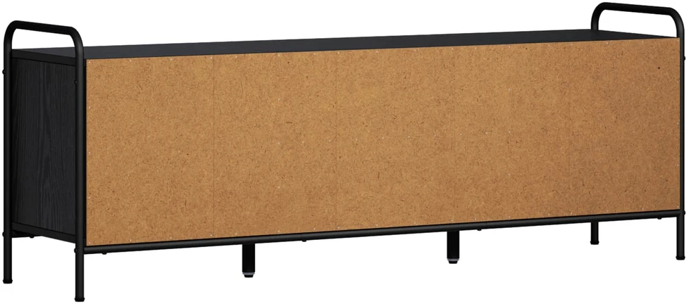 TV staliukas Televizoriaus spintelė 133 x 33 x 50 cm Juodojo ąžuolo