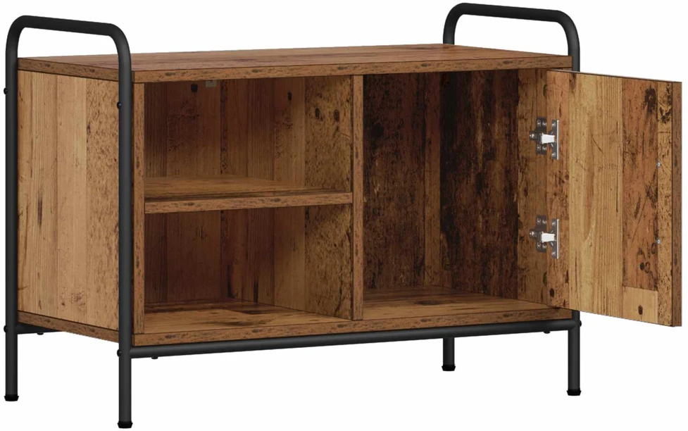 TV staliukas Televizoriaus spintelė 133 x 33 x 50 cm Sendintos medienos
