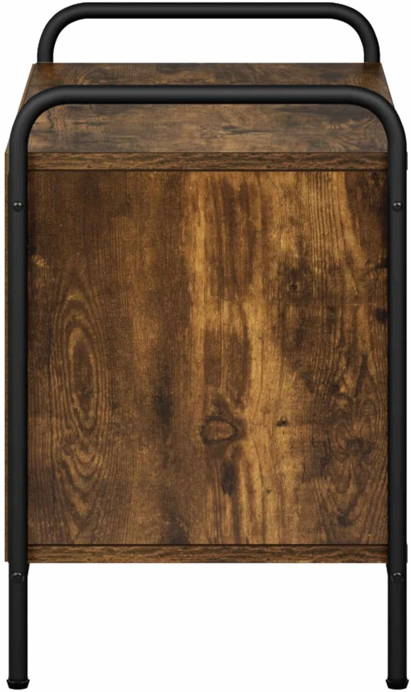 TV staliukas Televizoriaus spintelė 133 x 33 x 50 cm Dūminio ąžuolo