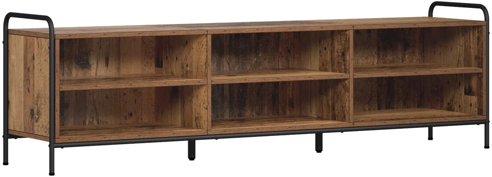 TV staliukas Televizoriaus spintelė 140 x 39,5 x 50 cm Sendintos medienos