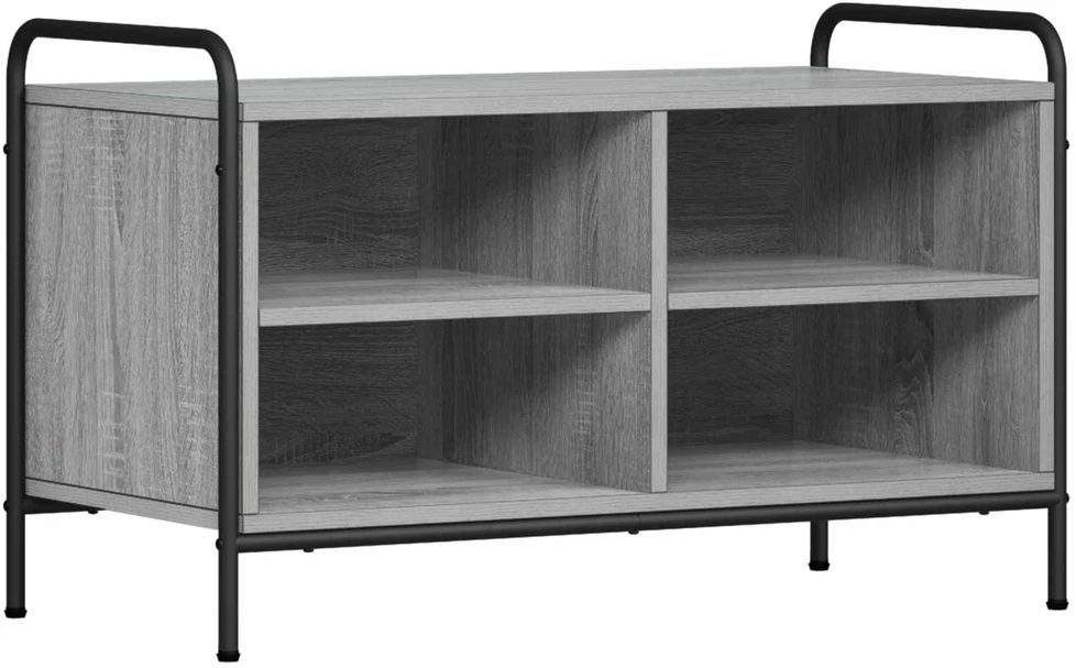 TV staliukas Televizoriaus spintelė 140 x 39,5 x 50 cm Pilka Sonoma