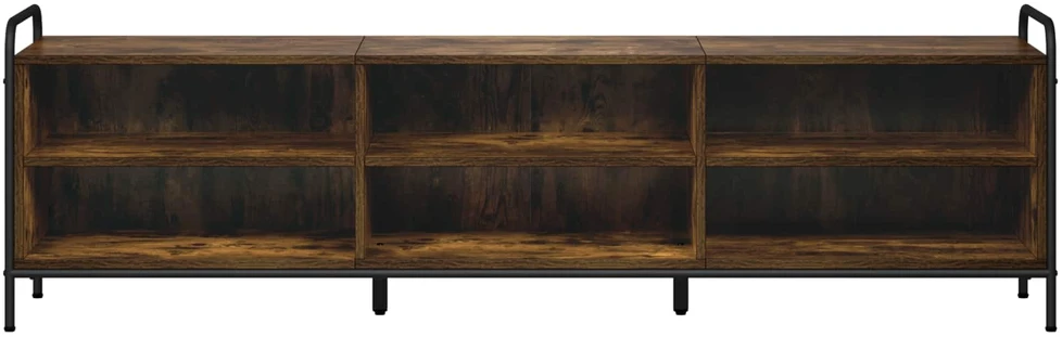 TV staliukas Televizoriaus spintelė 140 x 39,5 x 50 cm Dūminio ąžuolo