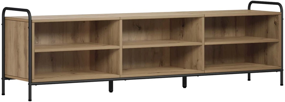 TV staliukas Televizoriaus spintelė 140 x 39,5 x 50 cm Artisano ąžuolo