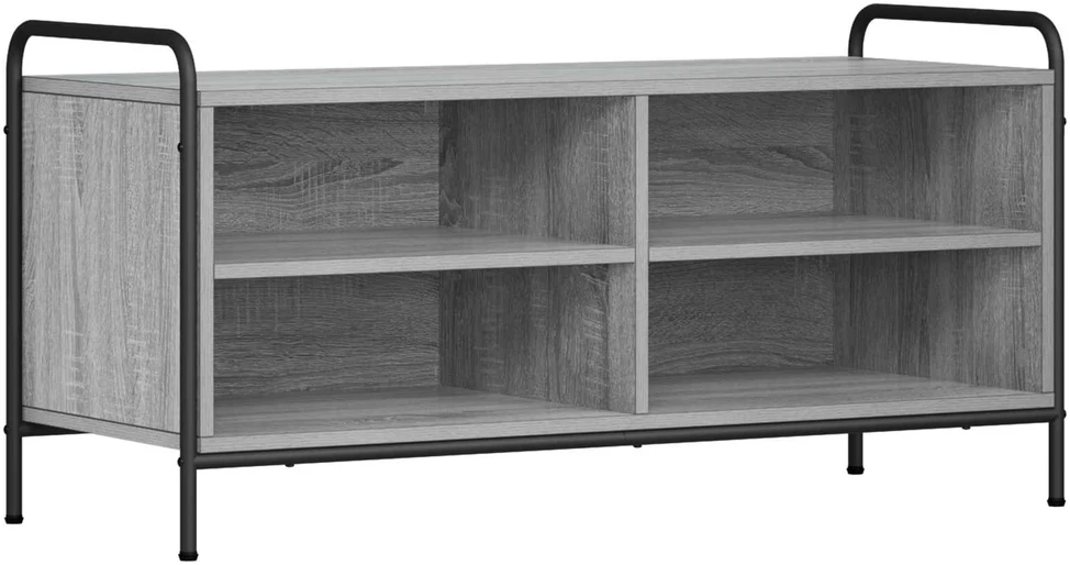 TV staliukas Televizoriaus spintelė 140 x 39,5 x 50 cm Pilka Sonoma