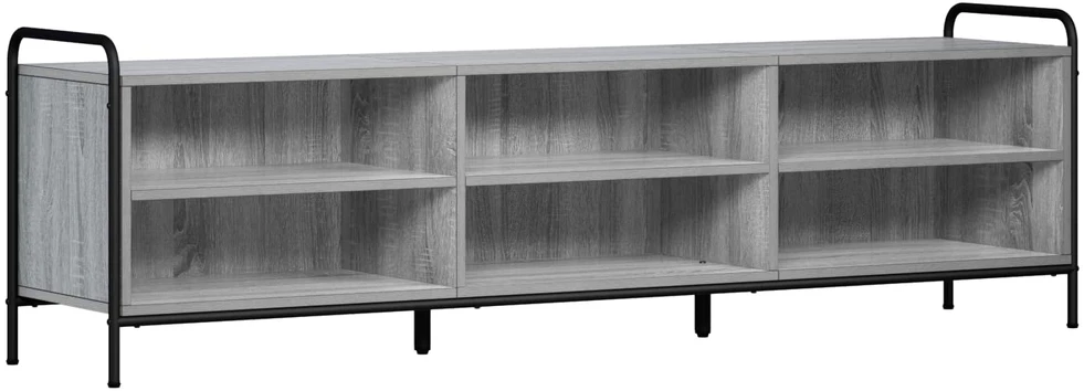 TV staliukas Televizoriaus spintelė 140 x 39,5 x 50 cm Pilka Sonoma