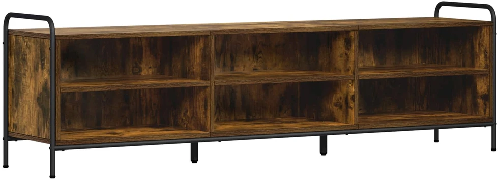 TV staliukas Televizoriaus spintelė 140 x 39,5 x 50 cm Dūminio ąžuolo