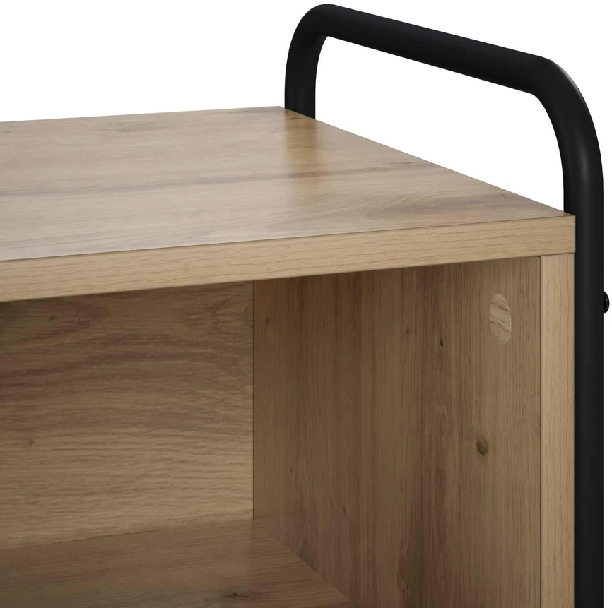 TV staliukas Televizoriaus spintelė 140 x 39,5 x 50 cm Artisano ąžuolo