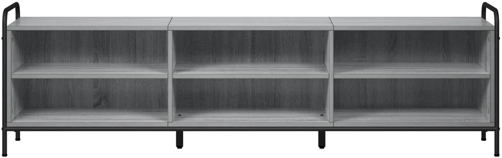 TV staliukas Televizoriaus spintelė 140 x 39,5 x 50 cm Pilka Sonoma