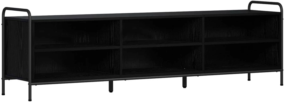 TV staliukas Televizoriaus spintelė 140 x 39,5 x 50 cm Juodojo ąžuolo