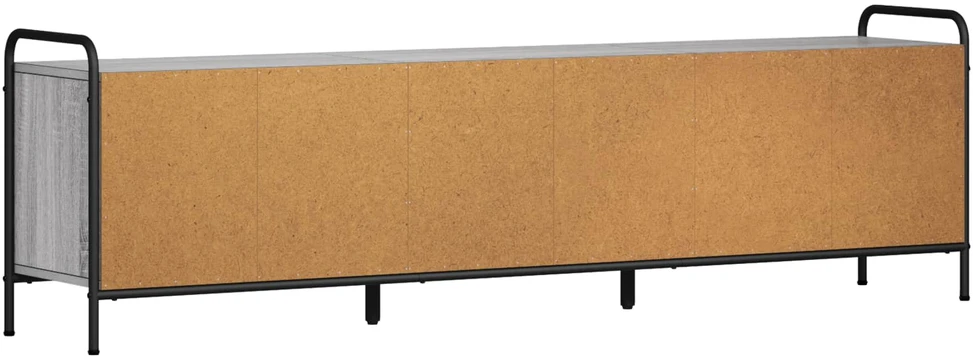 TV staliukas Televizoriaus spintelė 146 x 33 x 50 cm Pilka Sonoma