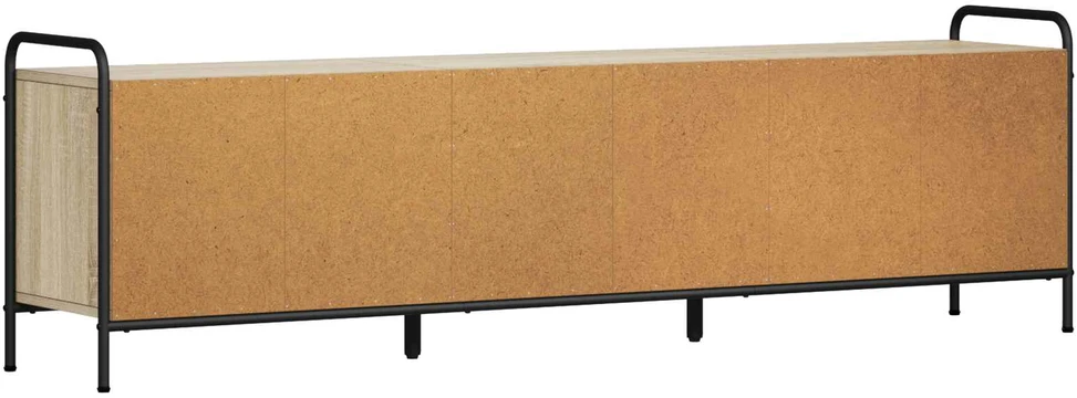 TV staliukas Televizoriaus spintelė 146 x 33 x 50 cm Sonoma ąžuolas