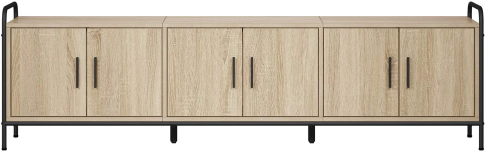 TV staliukas Televizoriaus spintelė 146 x 33 x 50 cm Sonoma ąžuolas